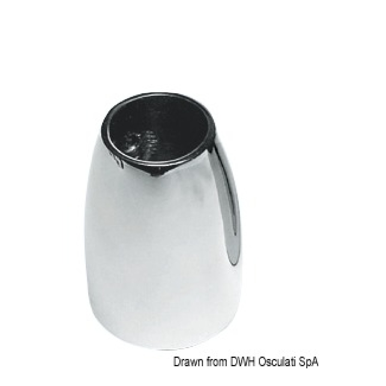 Osculati Base dritta diametro 25 mm