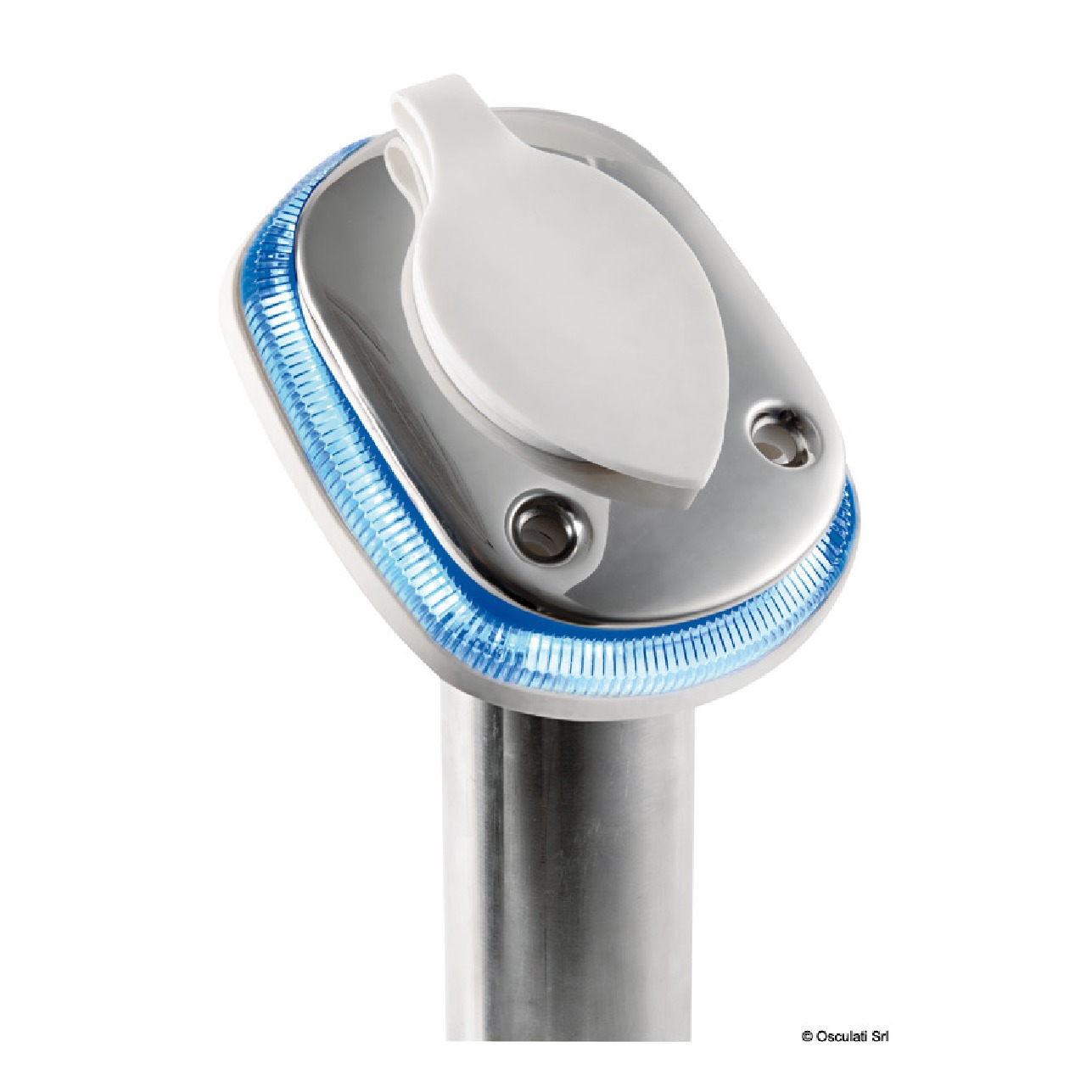 Osculati Base con LED per portacanne 41.211.70/71/72 e 41.168.11