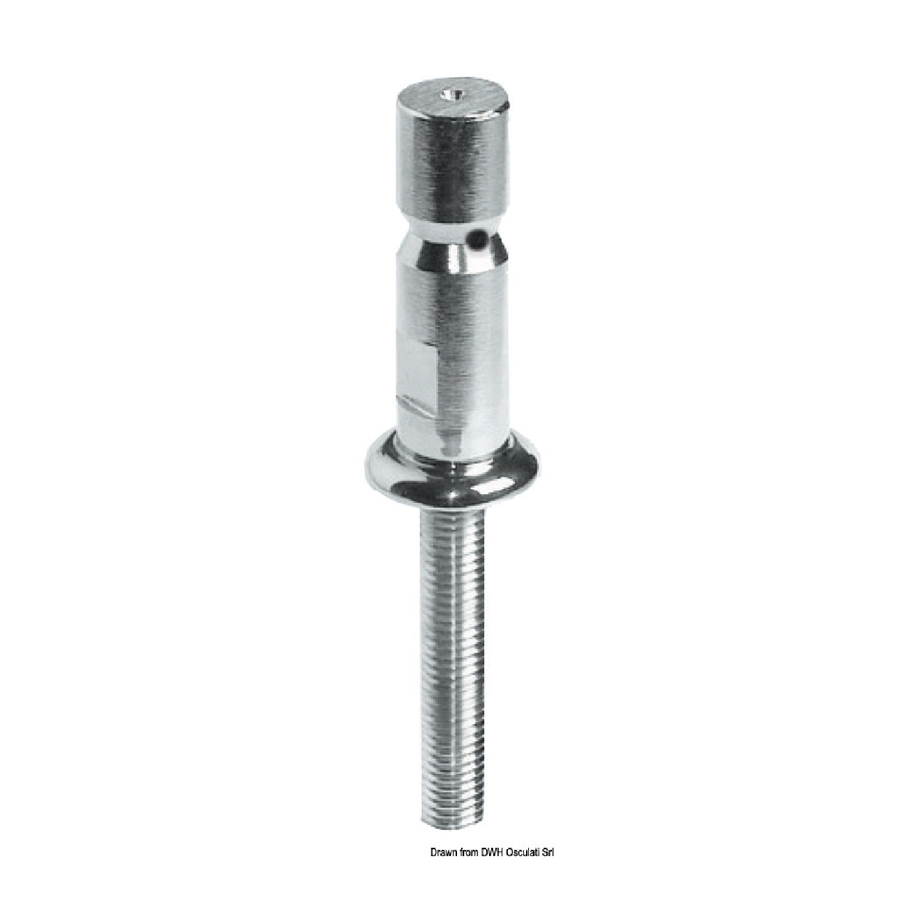 Osculati Basetta candeliere 45 x 1,5 mm