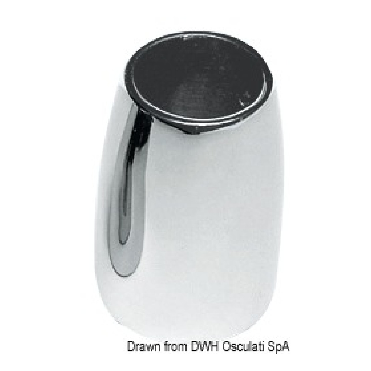 Osculati Base dritta diametro 30 mm
