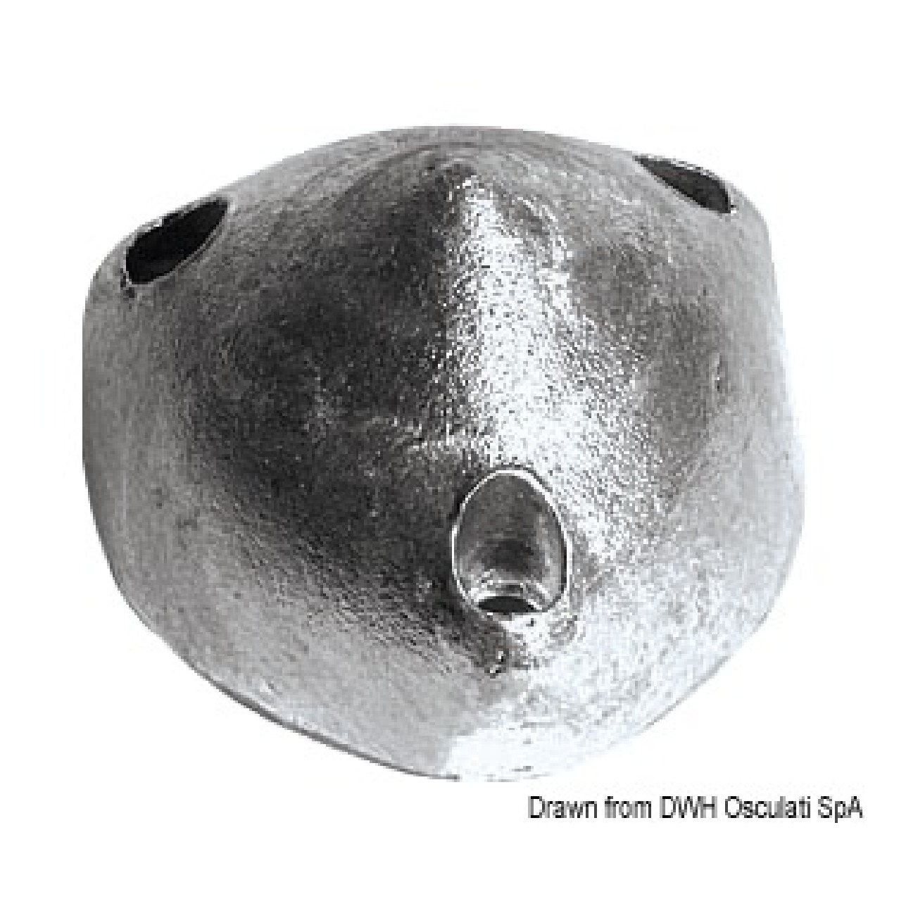 Osculati Anodo Zinco eliche Max/Prop 41 mm
