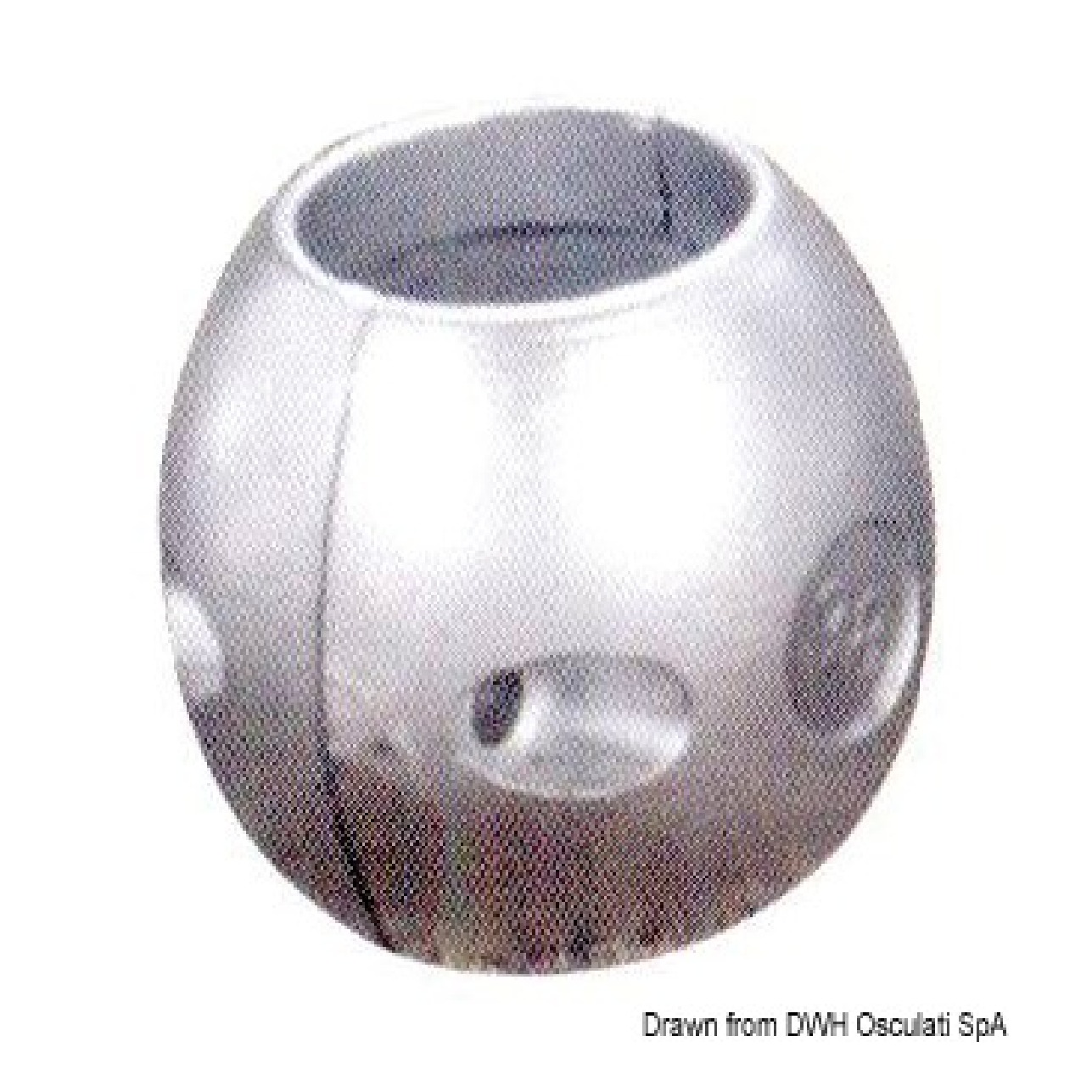 Osculati Anodo in zinco barra accoppiamento DPH/DPR 3807400