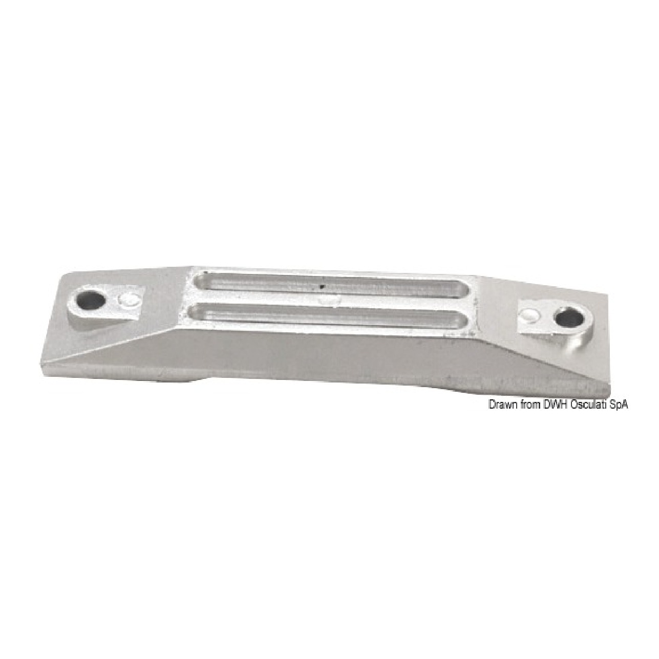 Osculati Anodo a piastra zinco per 35/50 HP