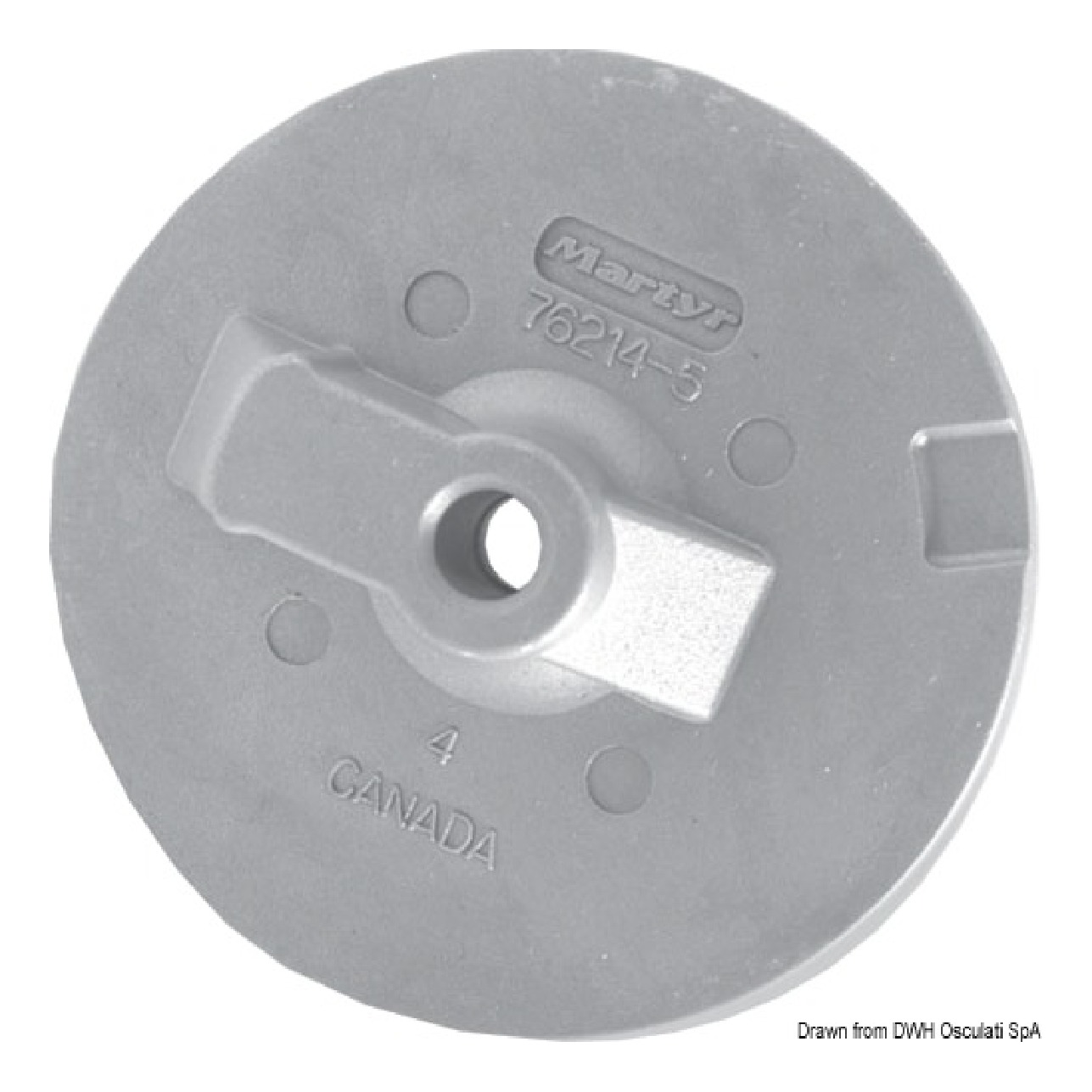 Osculati Anodo zinco Alpha/Bravo 35/300 HP