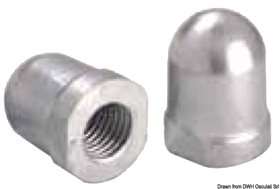 Osculati Anodo supporto base gruppi poppieri Mercruiser 12x1,75 mm