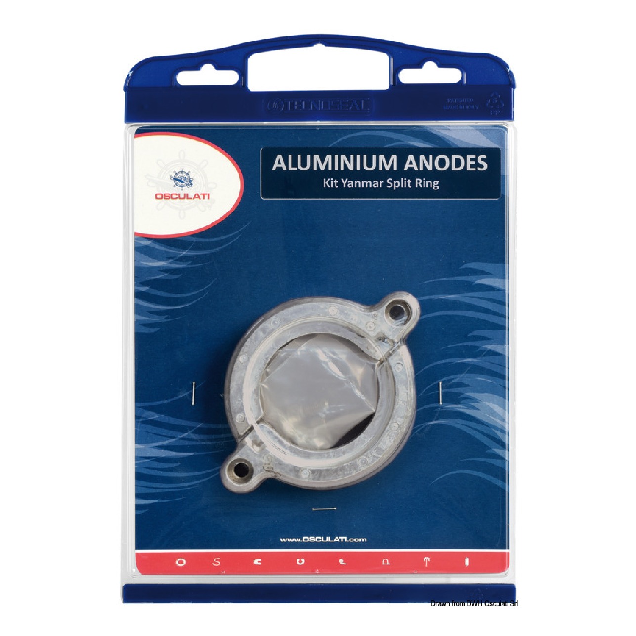 Osculati Anodo magnesio piede apribile SD20>SD50