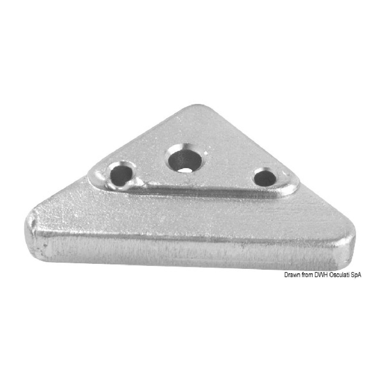Osculati Anodo Alluminio piede Volco DPX