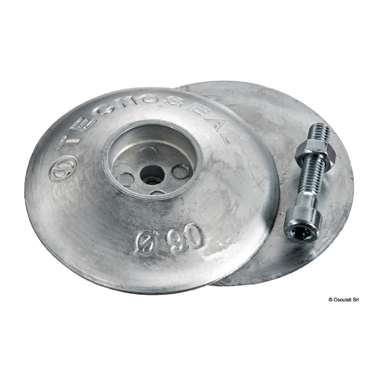 Osculati Anodo a rosa 50 mm 200 gr 43.599.00 - 1 Coppia