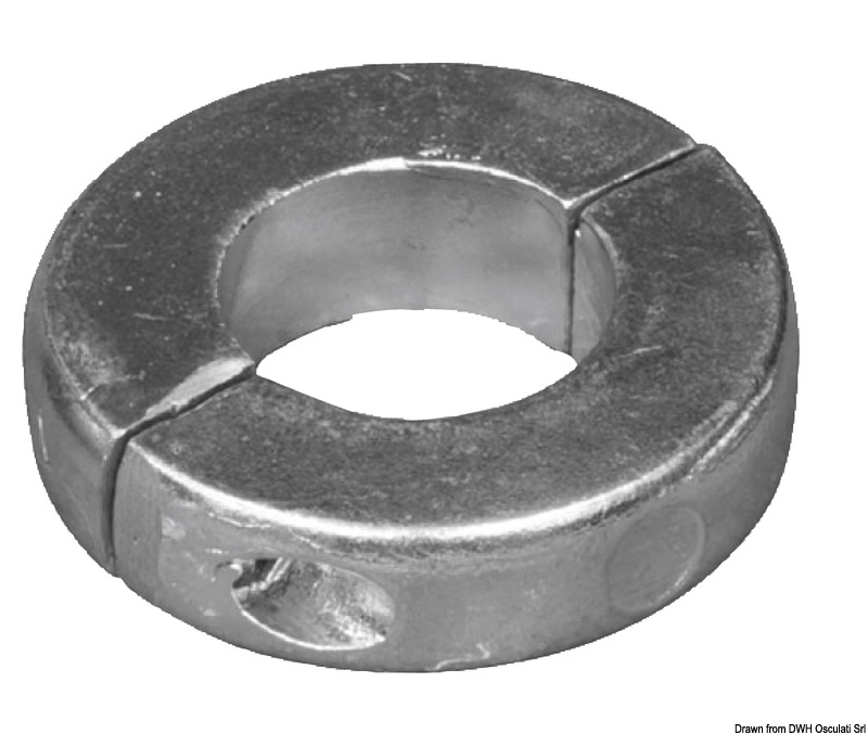 Osculati Anodo extra oliva bassa mm 25 Zinco