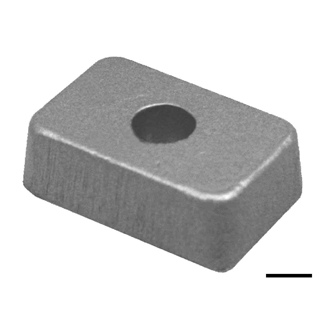 Osculati Anodo alluminio Tohatsu 4/6 HP - 2/4 tempi
