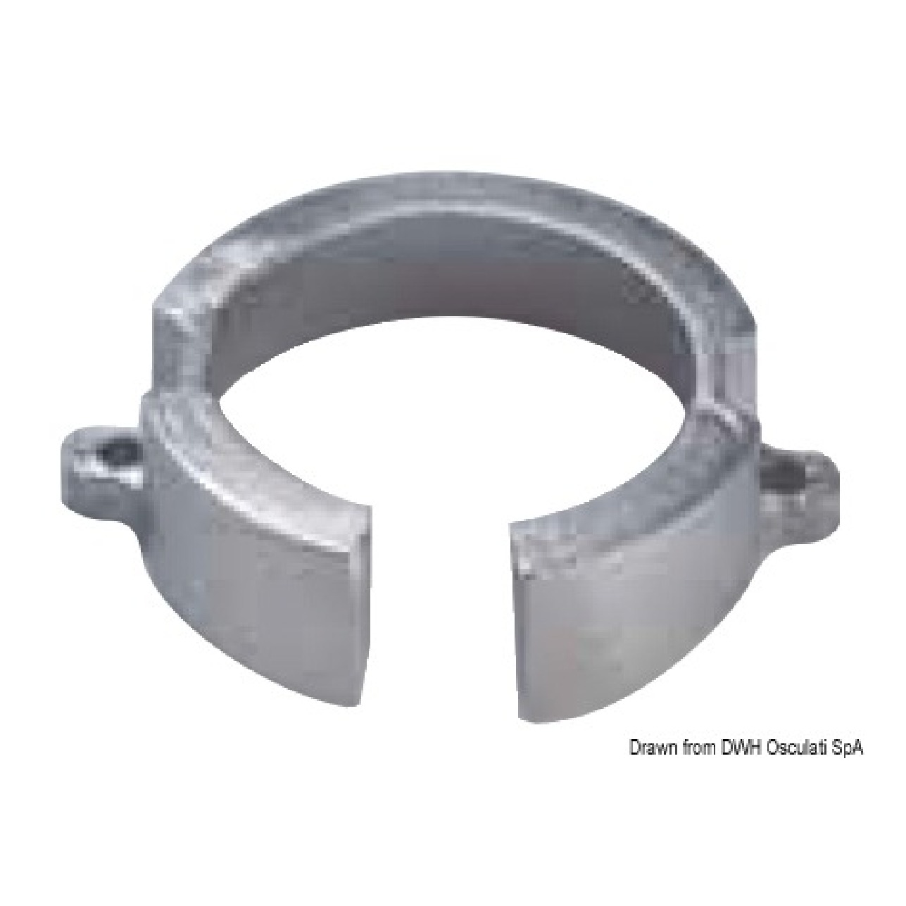 Osculati Anodo Zinco asse elica Mercruiser Bravo I