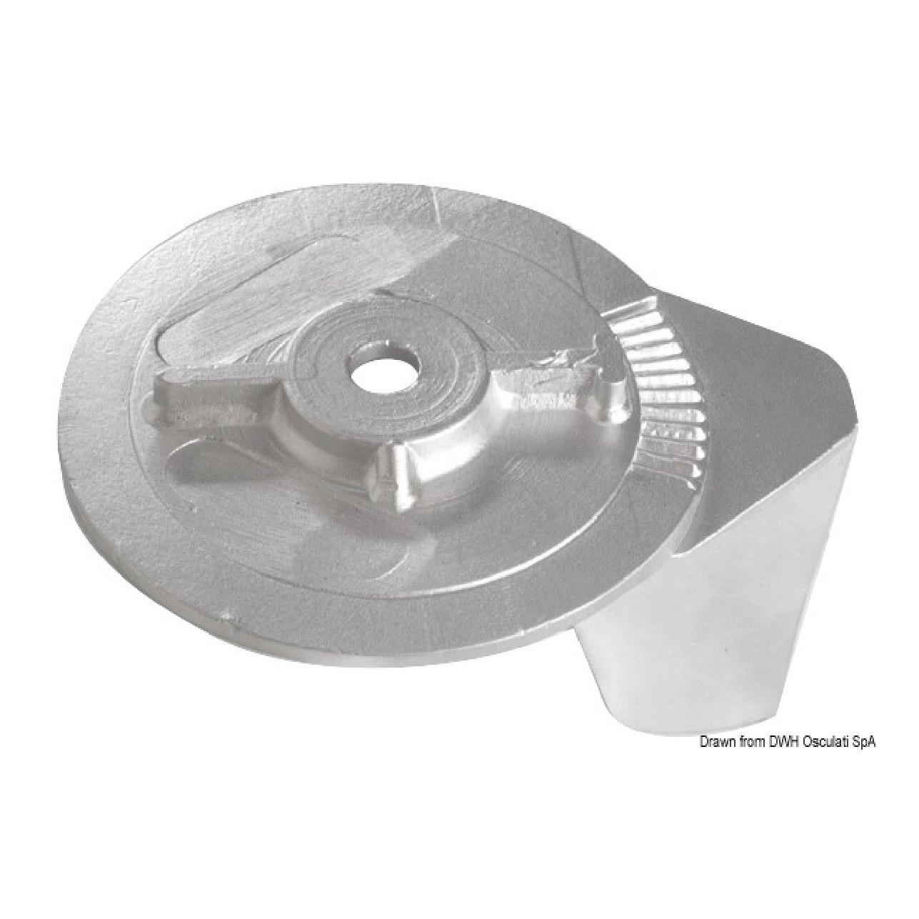 Osculati Anodo MERCURY pinna 25/50 HP alluminio