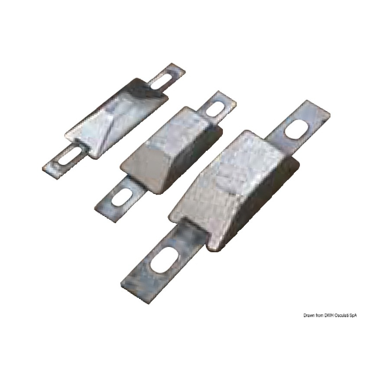 Osculati Anodo 125x46x23 mm