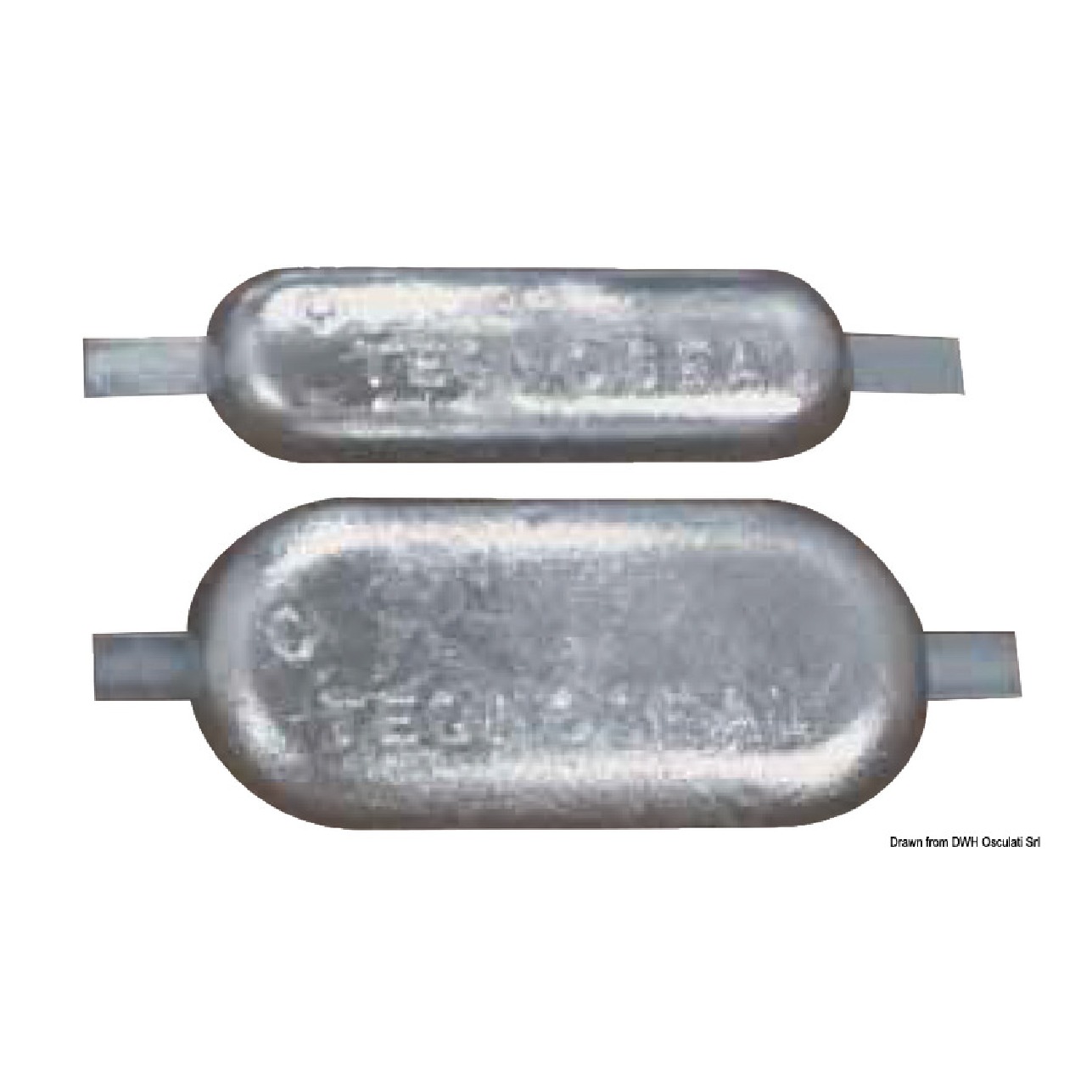 Osculati Anodo 200x100x20 mm