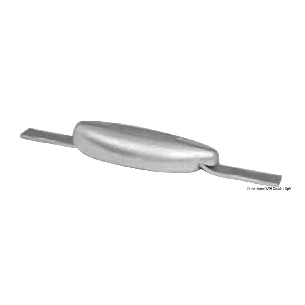 Osculati Anodo a saldare zinco 500 g
