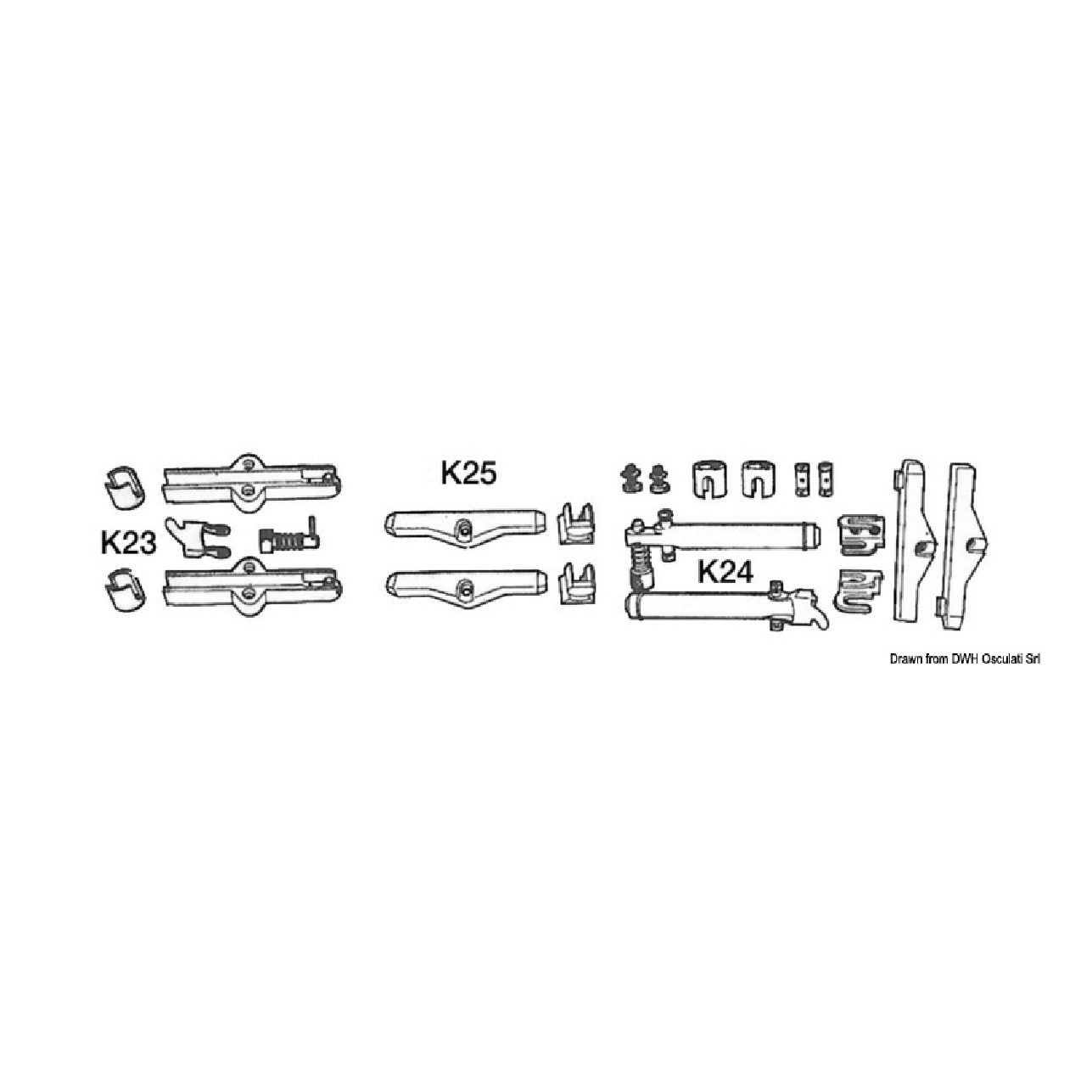 Ultraflex Kit K 23 per cavi C14