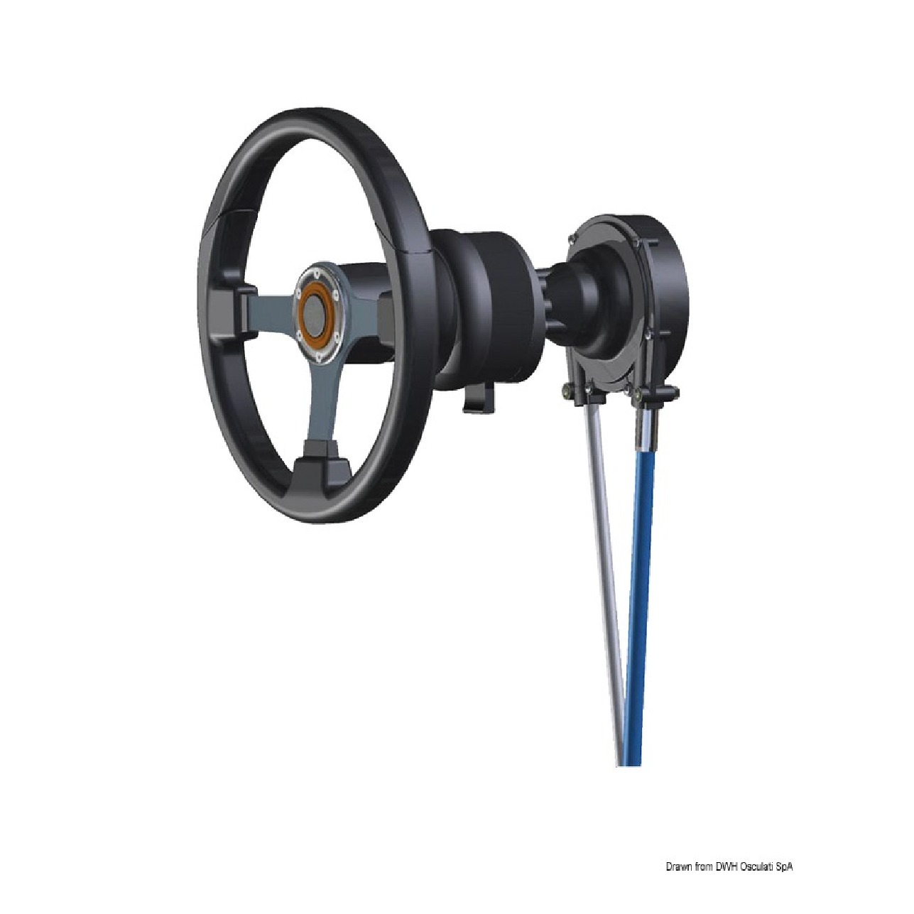 Ultraflex Timoneria rotativa singola T101
