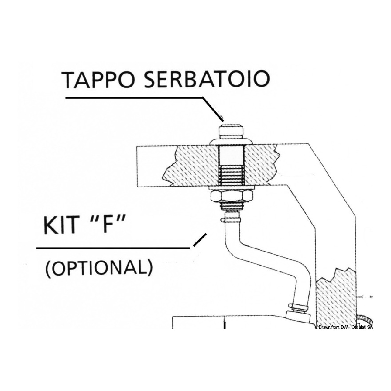 Ultraflex Kit F di riempimento e spurgo pompe
