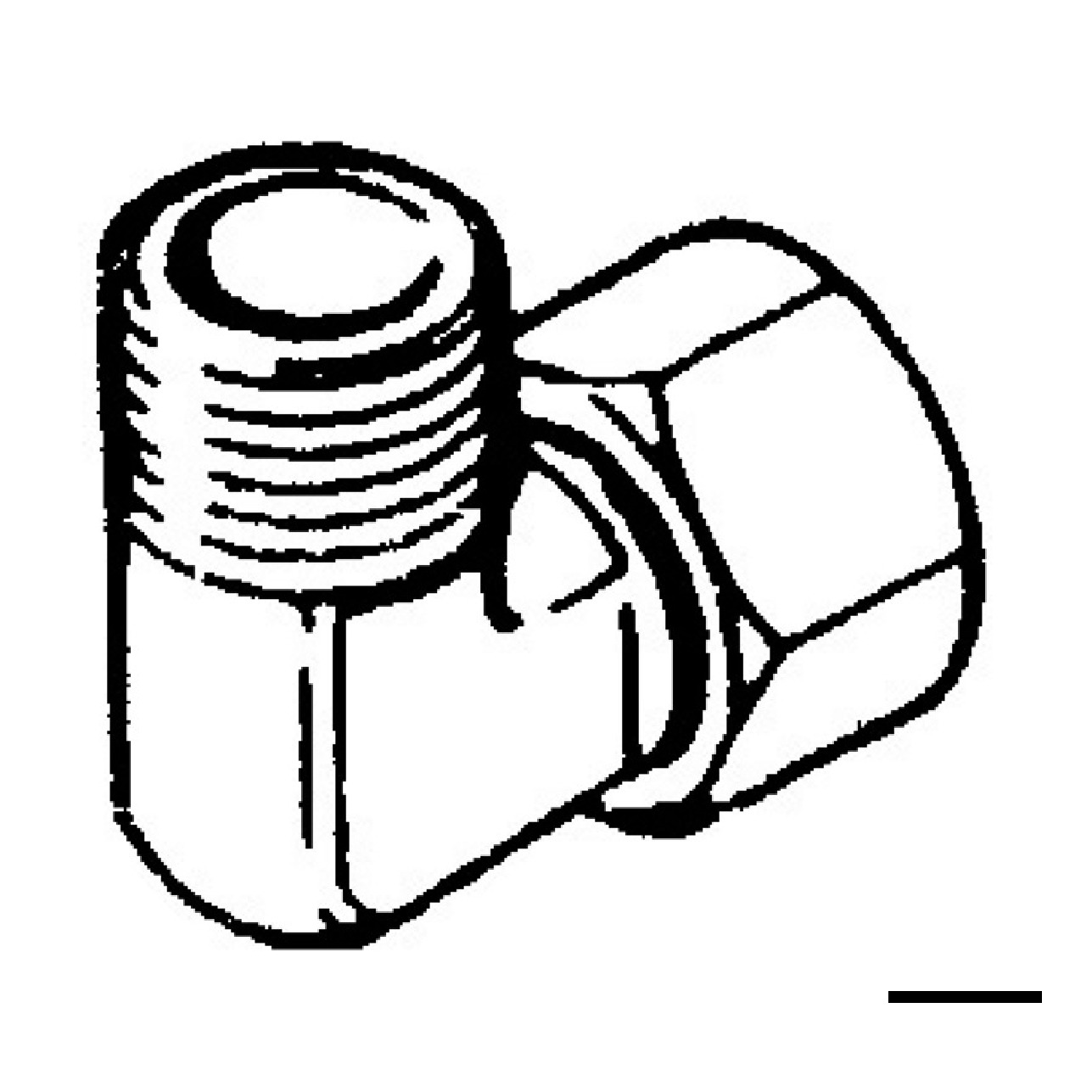 Ultraflex Raccordo per Pompe a 90 -3/8 (EF38)