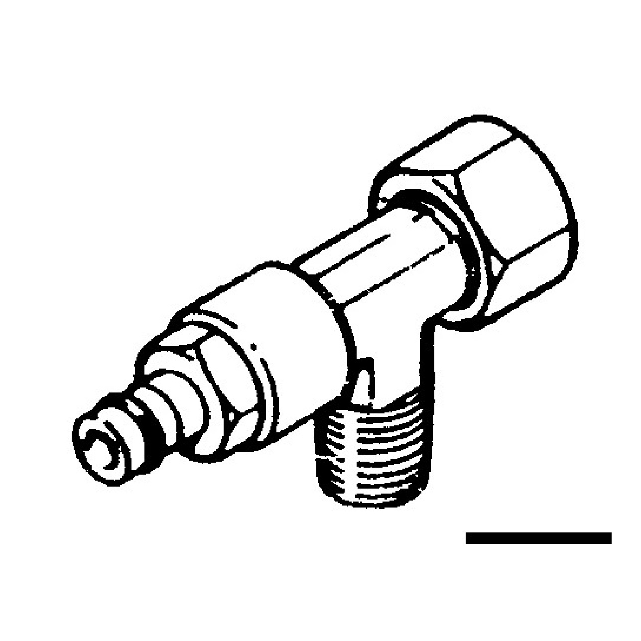 Ultraflex Raccordo per Pompe a T 3/8 (VFN38)