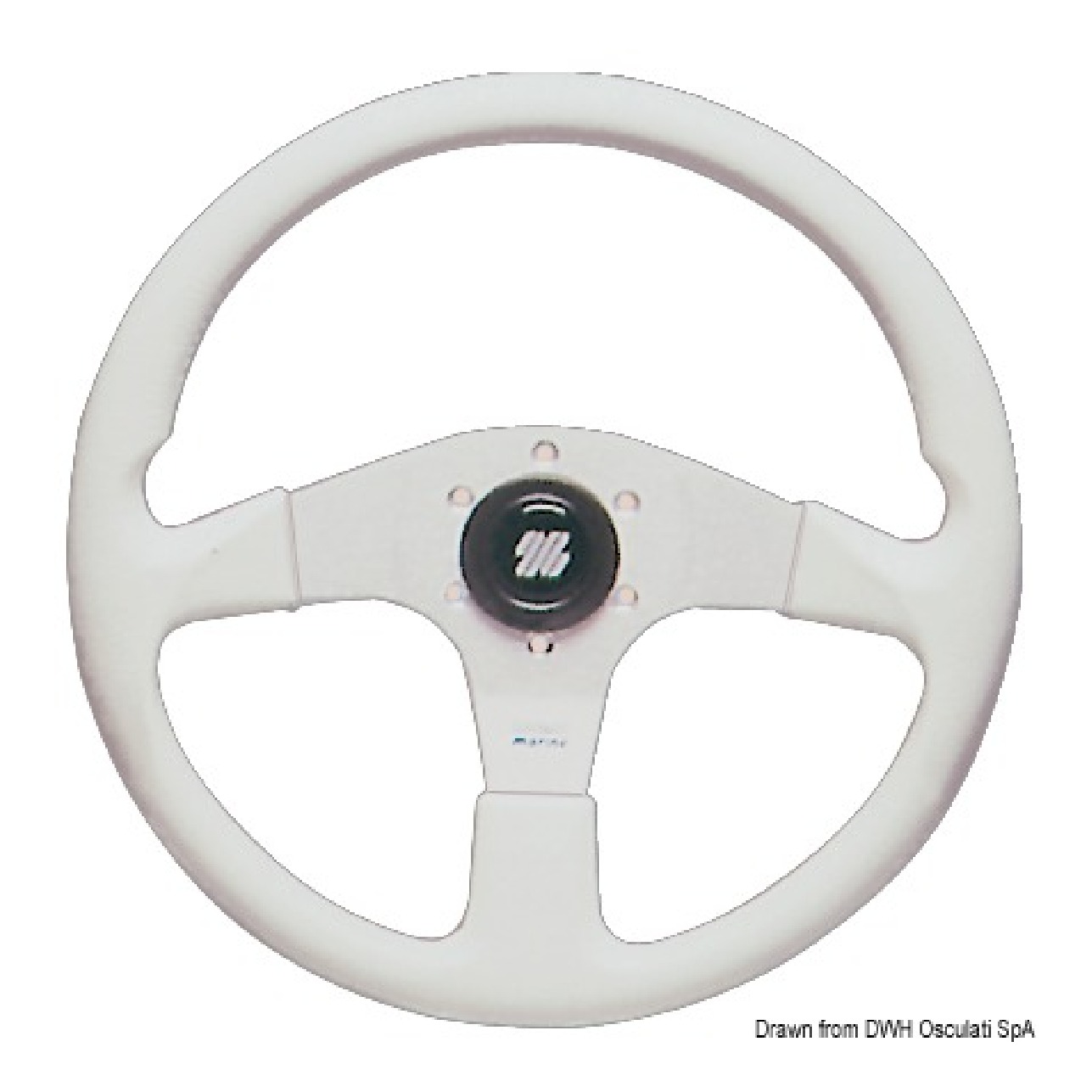 Ultraflex Volante Corsica bianco 350 mm