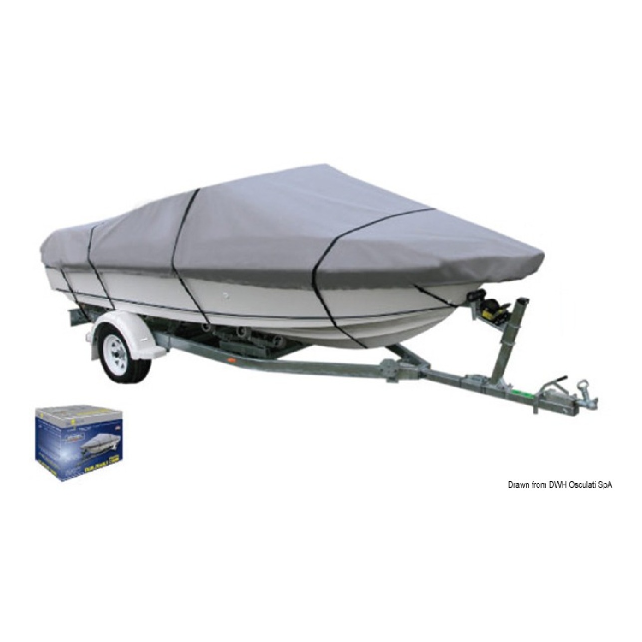 Oceansouth Telone Universal multiuso 205x522x280 cm grigio