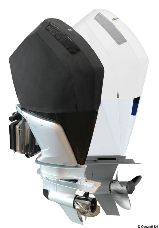 Oceansouth Coprimotore Ventilato Bianco per Mercury V12 7.6L