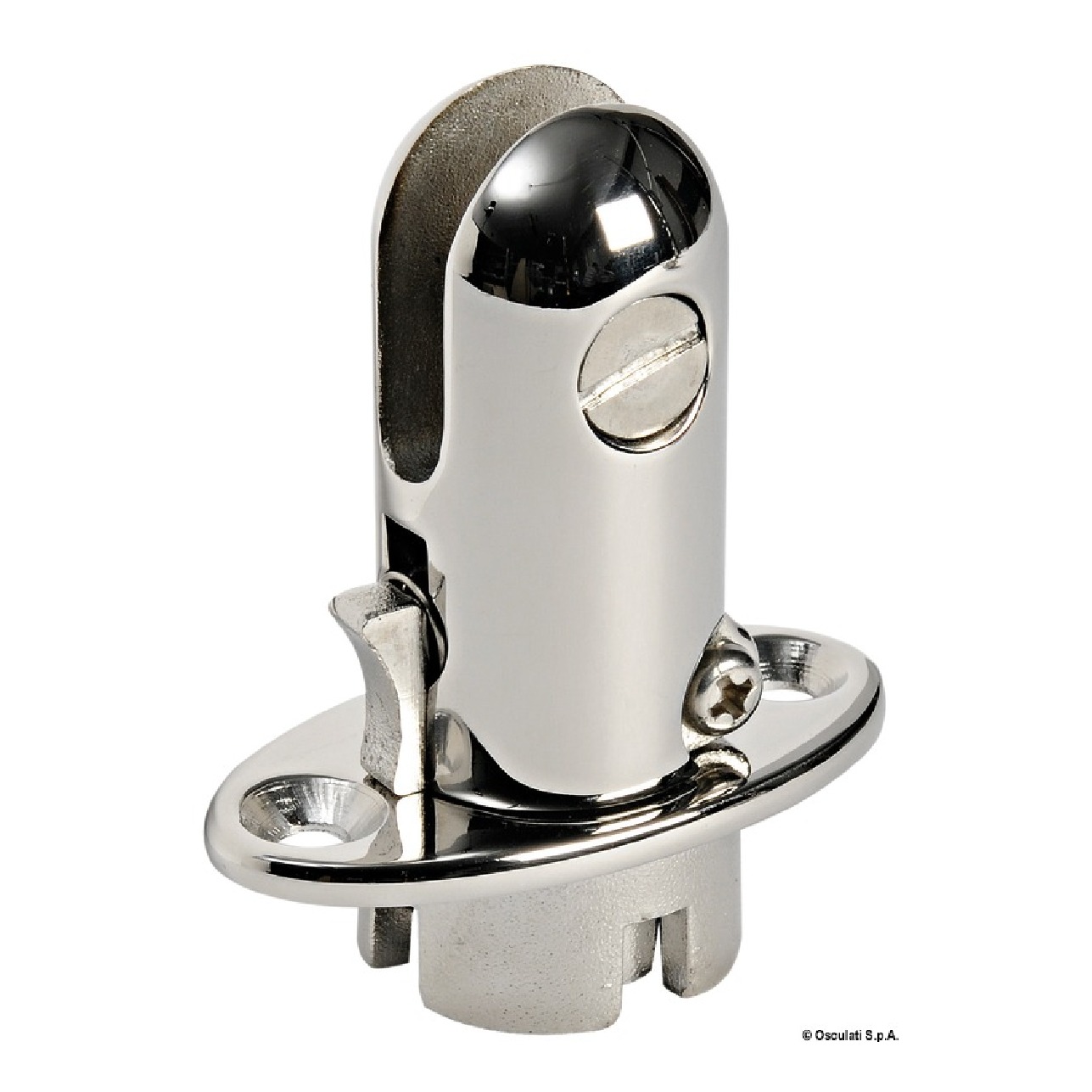 Osculati Basetta per tendalino 54x29 mm ad incasso