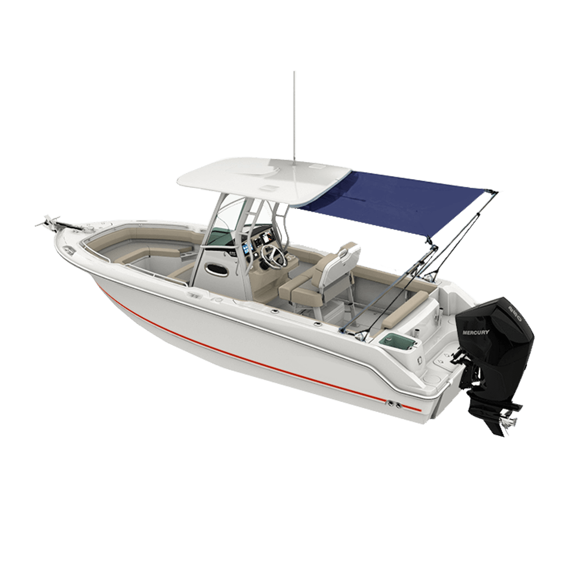Oceansouth Tendalino estensione T-Top Blu 260/200/170 cm