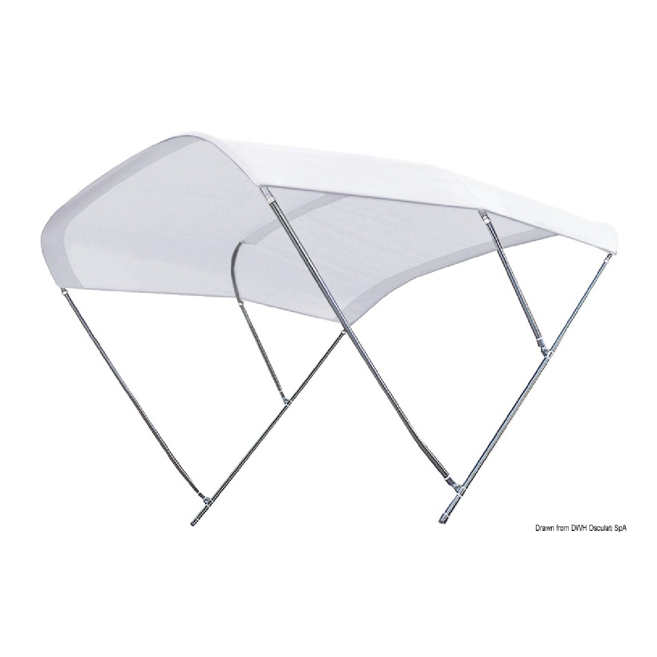 Tessilmare Tendina smontabile SS 165/175 cm