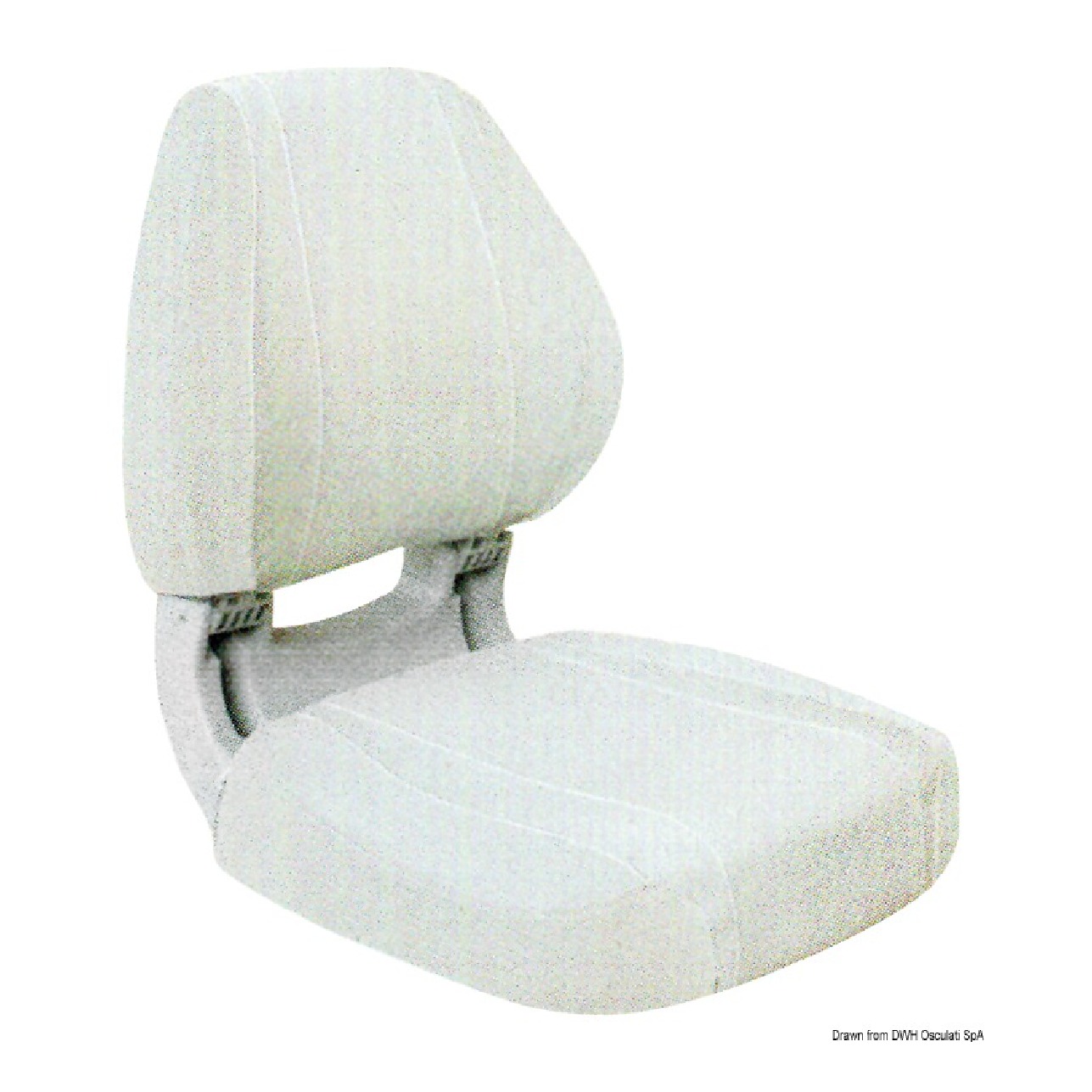 Oceansouth Sedile ergonomico Sirocco bianco