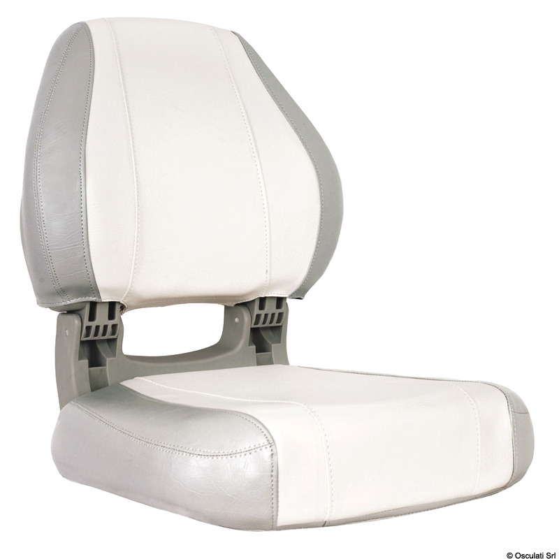 Oceansouth Sedile ergonomico Sirocco grigio e bianco