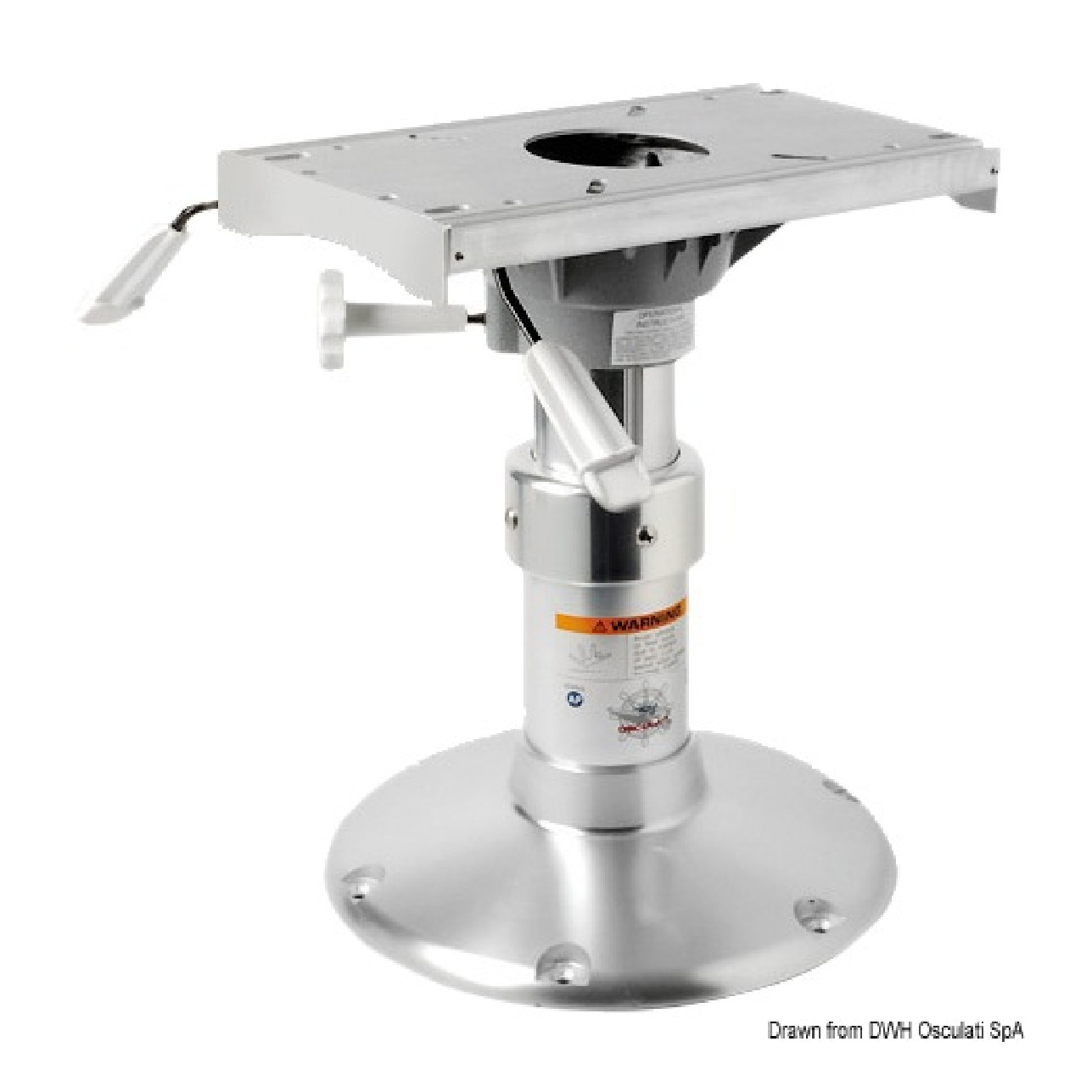 Osculati Base scocche sedile 300/400 mm