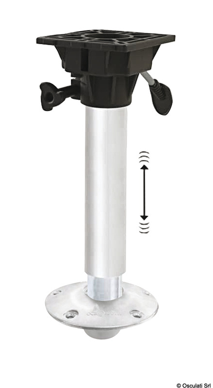 Oceansouth Supporto Sedile Waverider 440MM - 570MM base allum