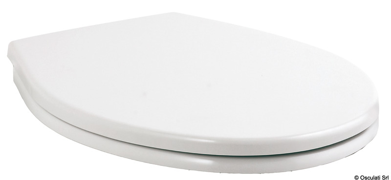 Tecma Copriwater WC Compass termoindurente bianco frenat