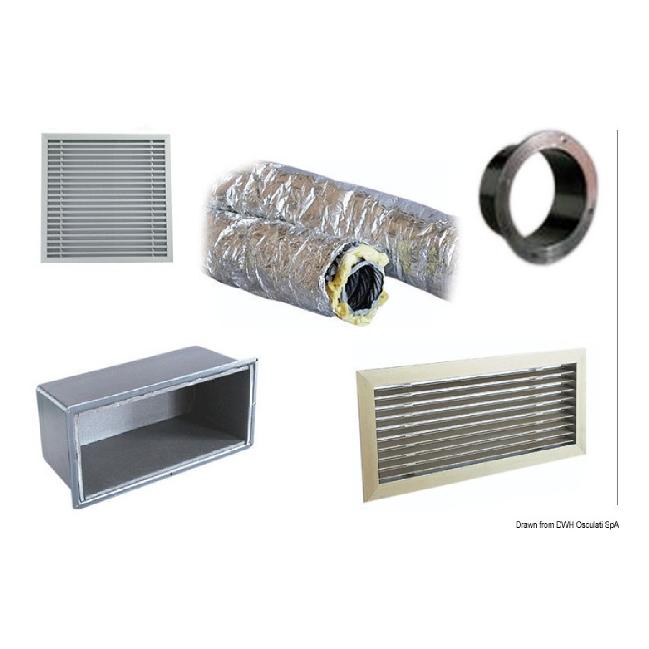 Climma Kit accessori aria 1 uscita versione A