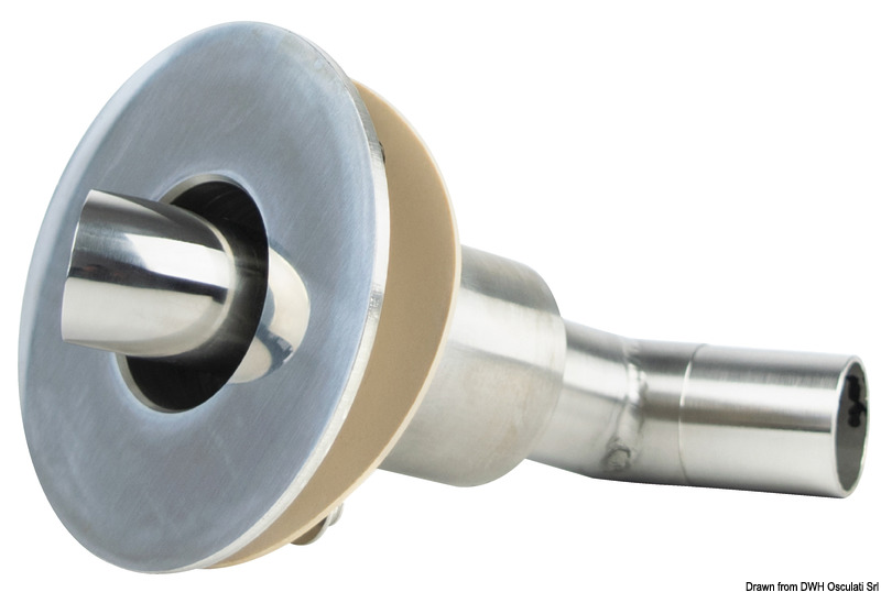 Autoterm Adattatore di scarico con curva