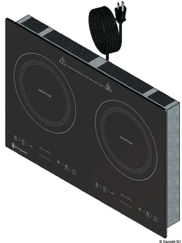 InVision Piano cottura ad induzione 2 fuochi 110V