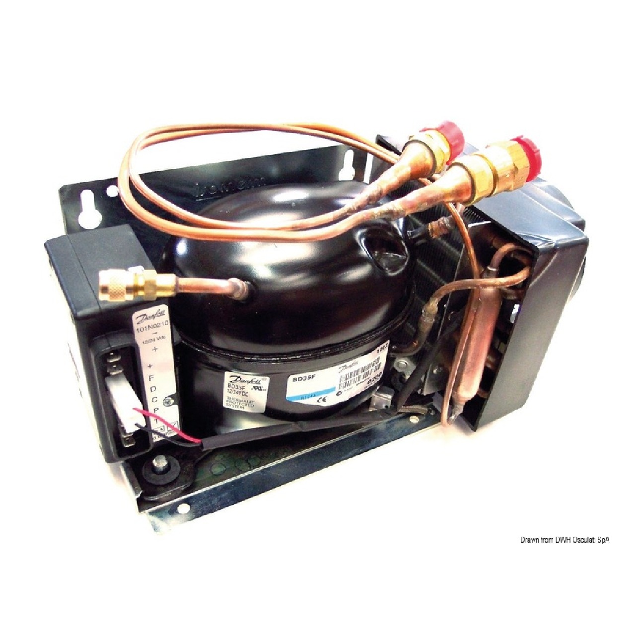 Isotherm Gruppo refrigerante Webasto Marine Danfoss/Secop 50 F V
