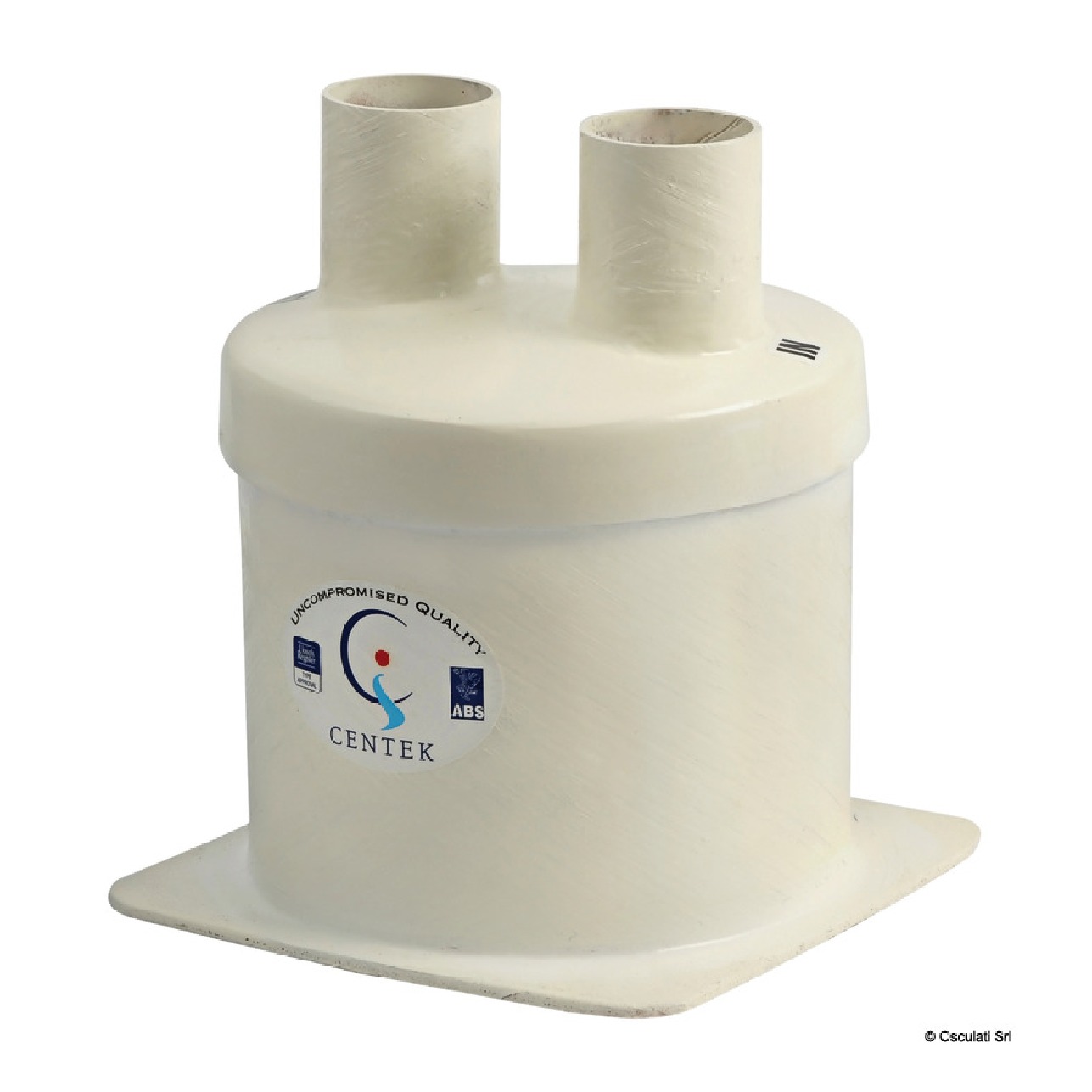 Centek Marmitta vetroresina 90 mm