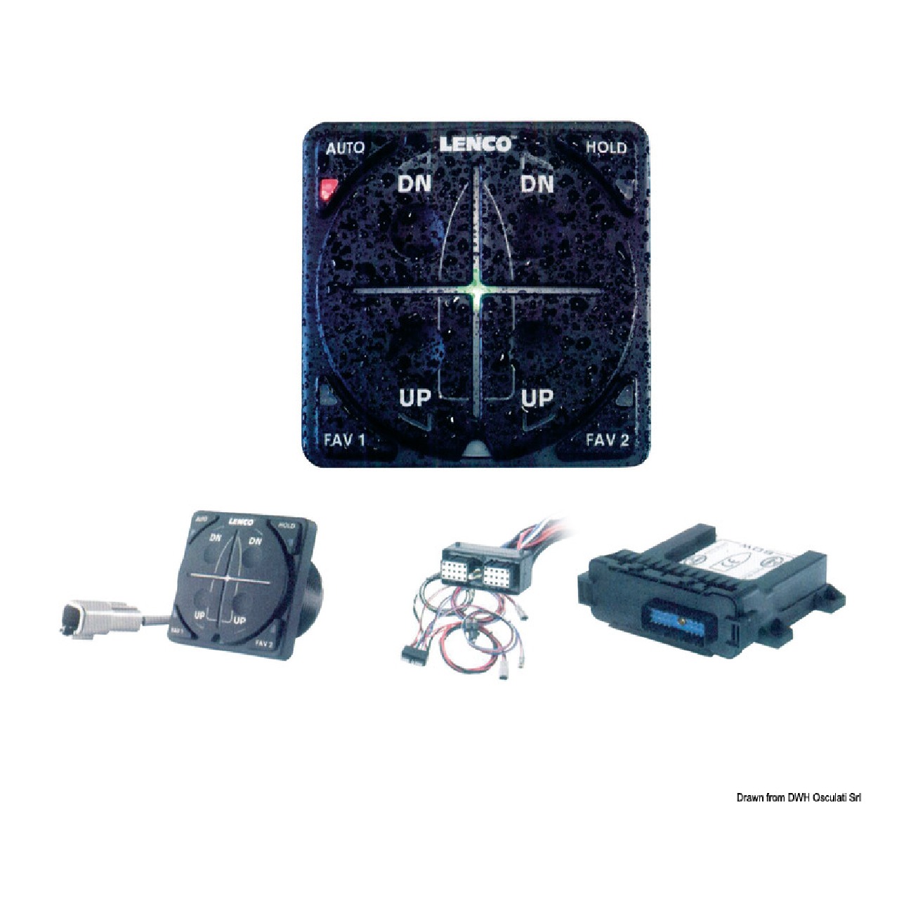Lenco Correttore doppio cilindro no GPS/NMEA 2000