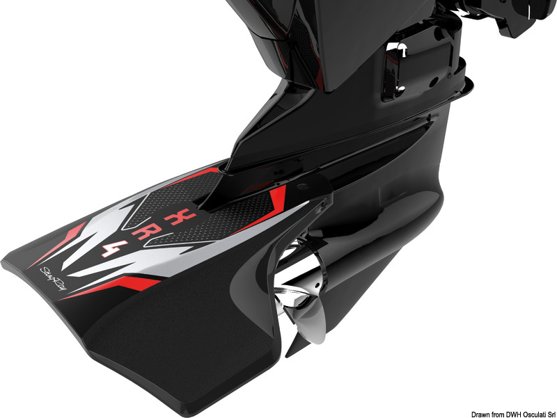 Sting Ray Hydrofoil XR4 Senior, Nero