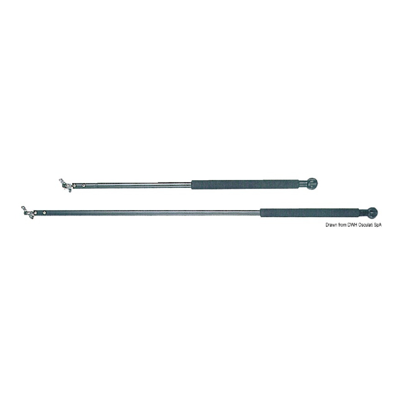 Viadana Stick timone lega leggera 91 cm