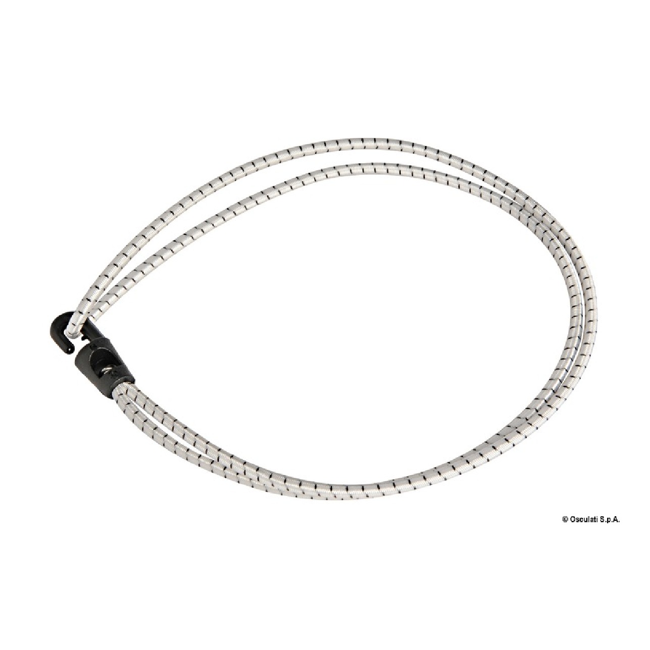 Osculati Cappio elastico doppio 550x4 mm 63.550.55 - 1 confezione da 10 pezzi