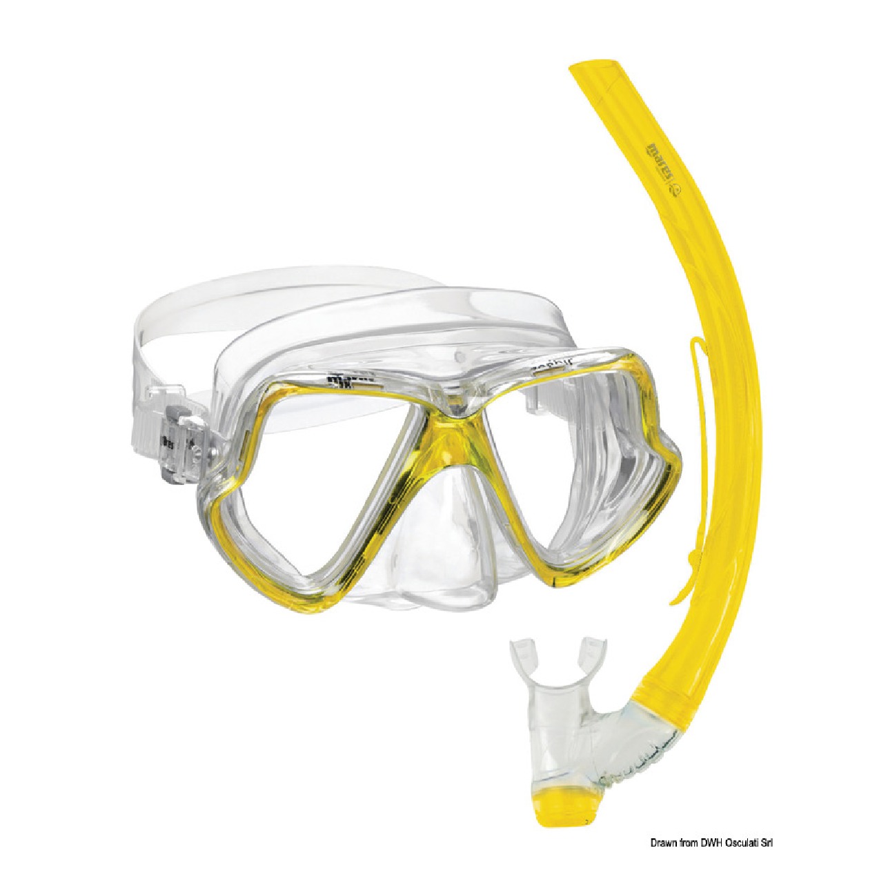 Mares Set maschera e boccaglio PVC bambino