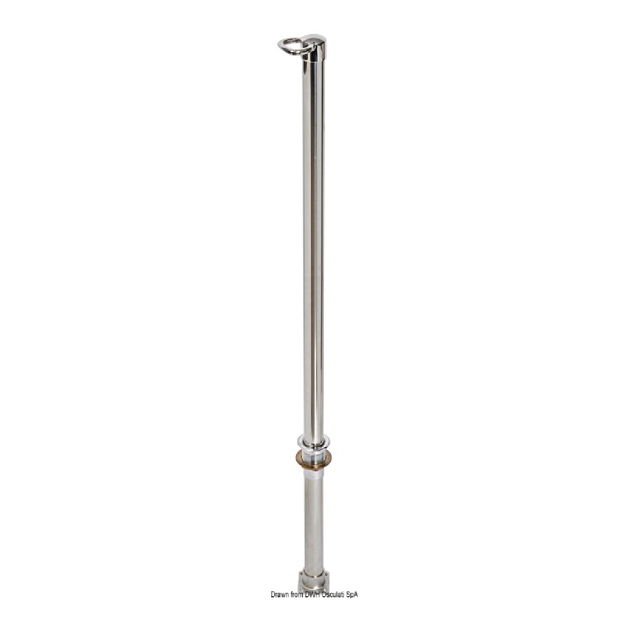 Osculati Asta traino sci nautico RINA 120 cm x 40 mm