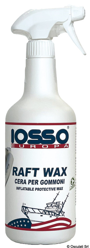 Iosso Cera protettiva per gommoni Raft Wax