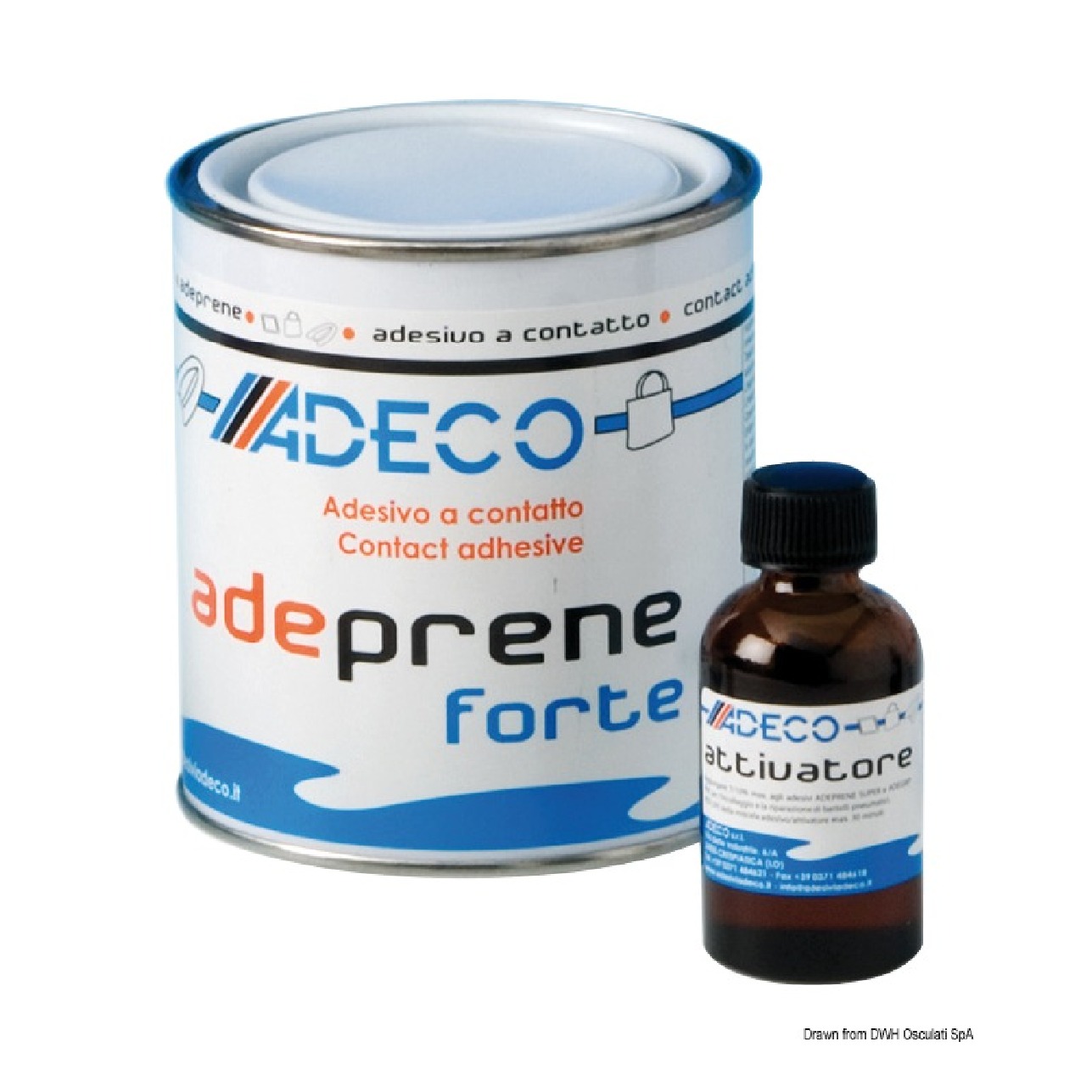 Adeco Collante Adeprene gommoni bicomponente 125 g