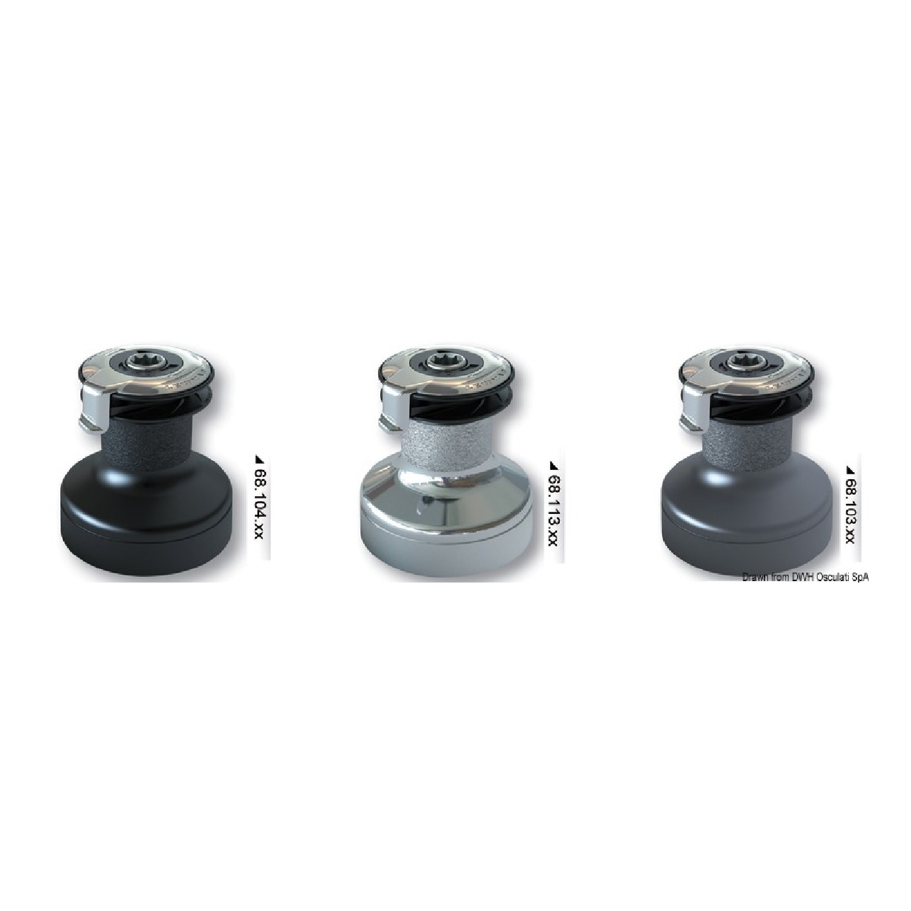 Lewmar Winch Evo 15ST cromato