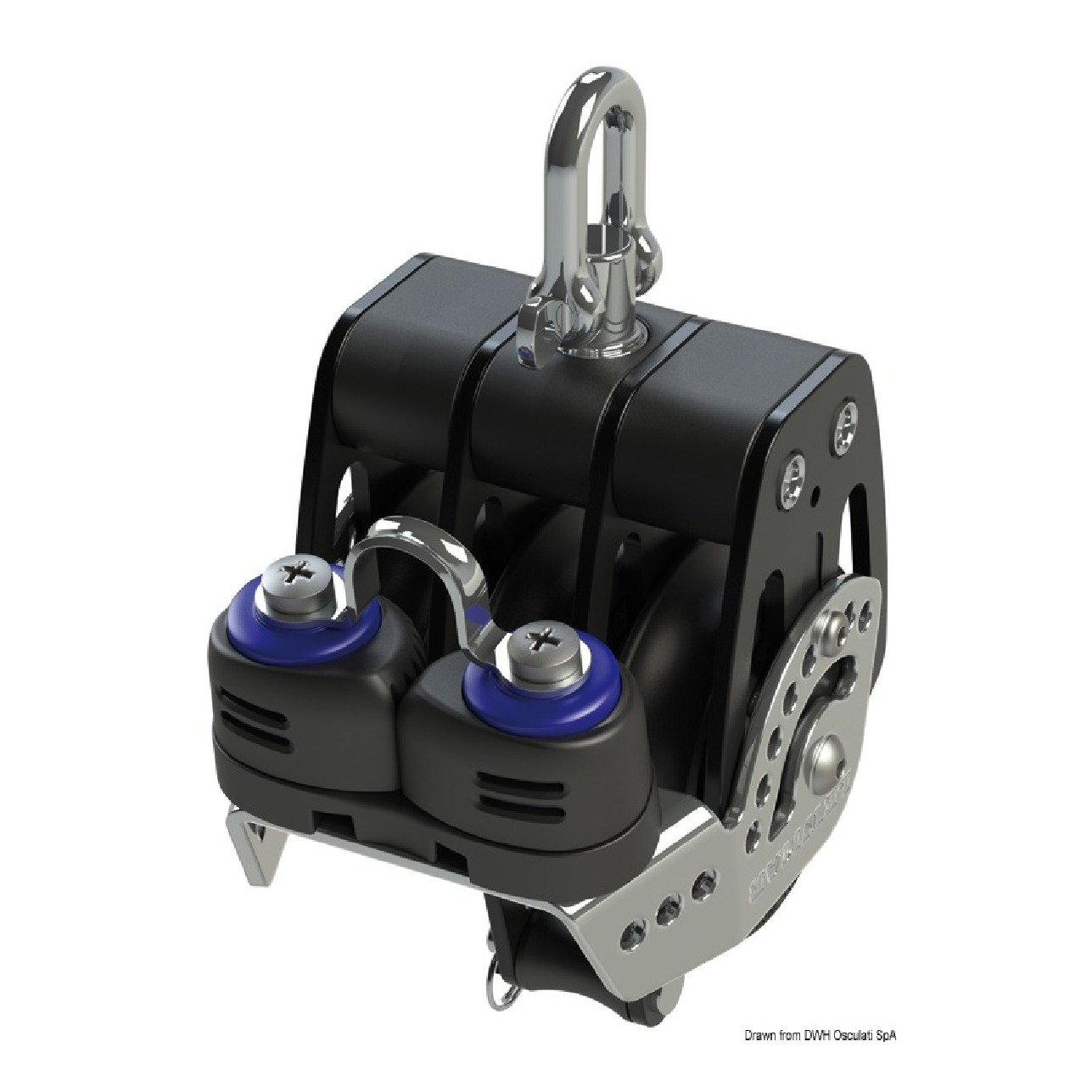 Lewmar Bozzello HTX 50 triplo arricavo strozzatore